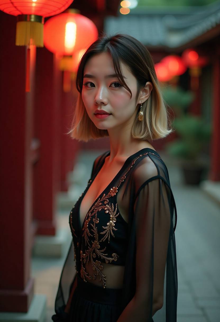 追车到巷口